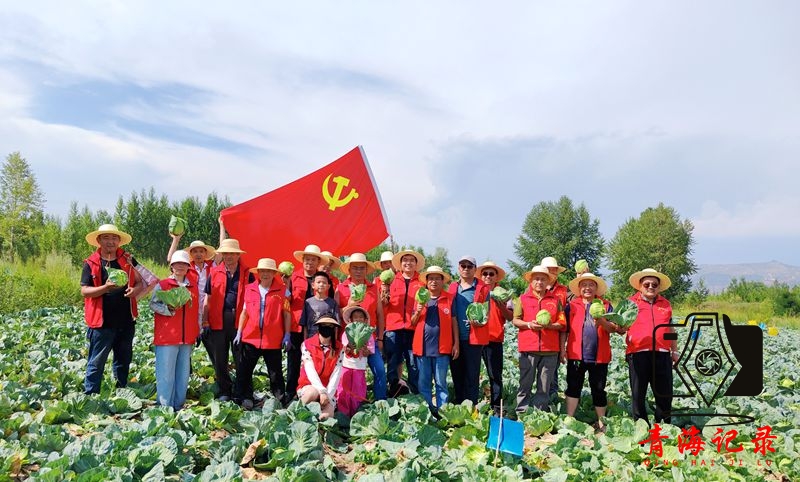 劳模善举解民忧 爱心蔬菜暖西宁——西宁鹏程农贸市场免费发放滞销蔬菜惠民助农
