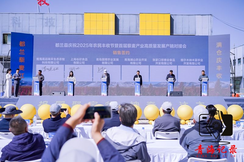 都兰县举办2025年农民丰收节暨首届藜麦产业高质量发展产销对接会